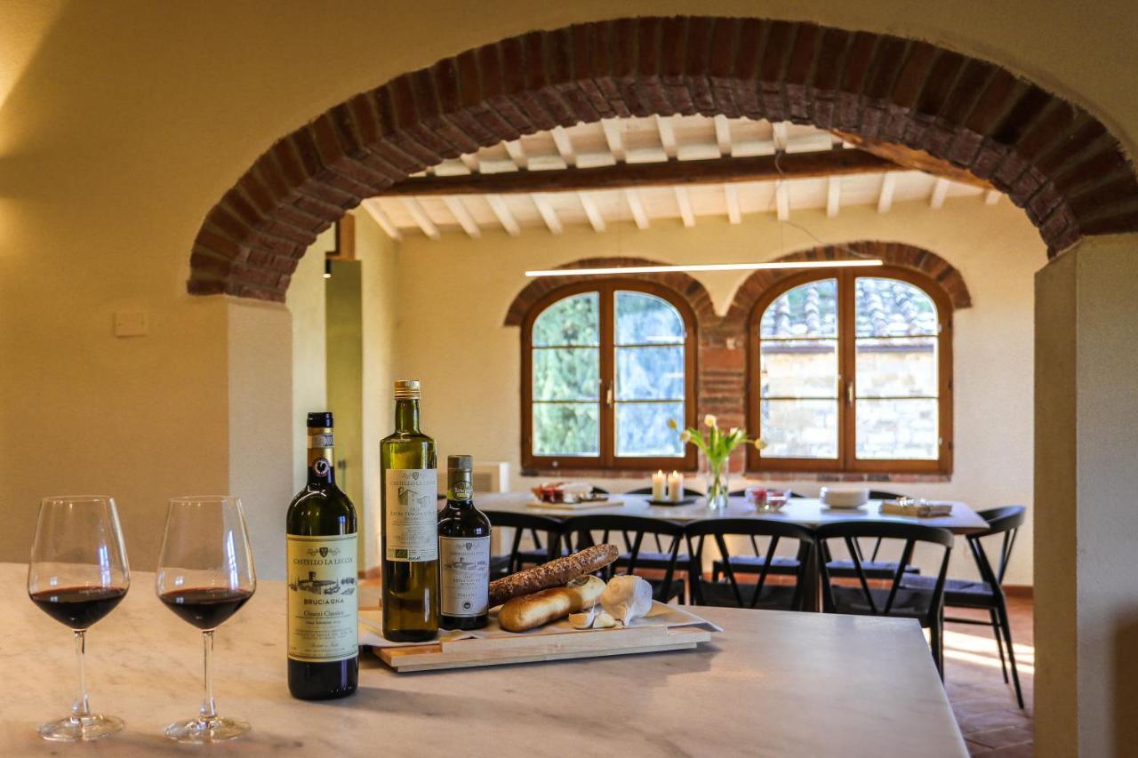 Vila Castello La Leccia Castellina in Chianti Exteriér fotografie
