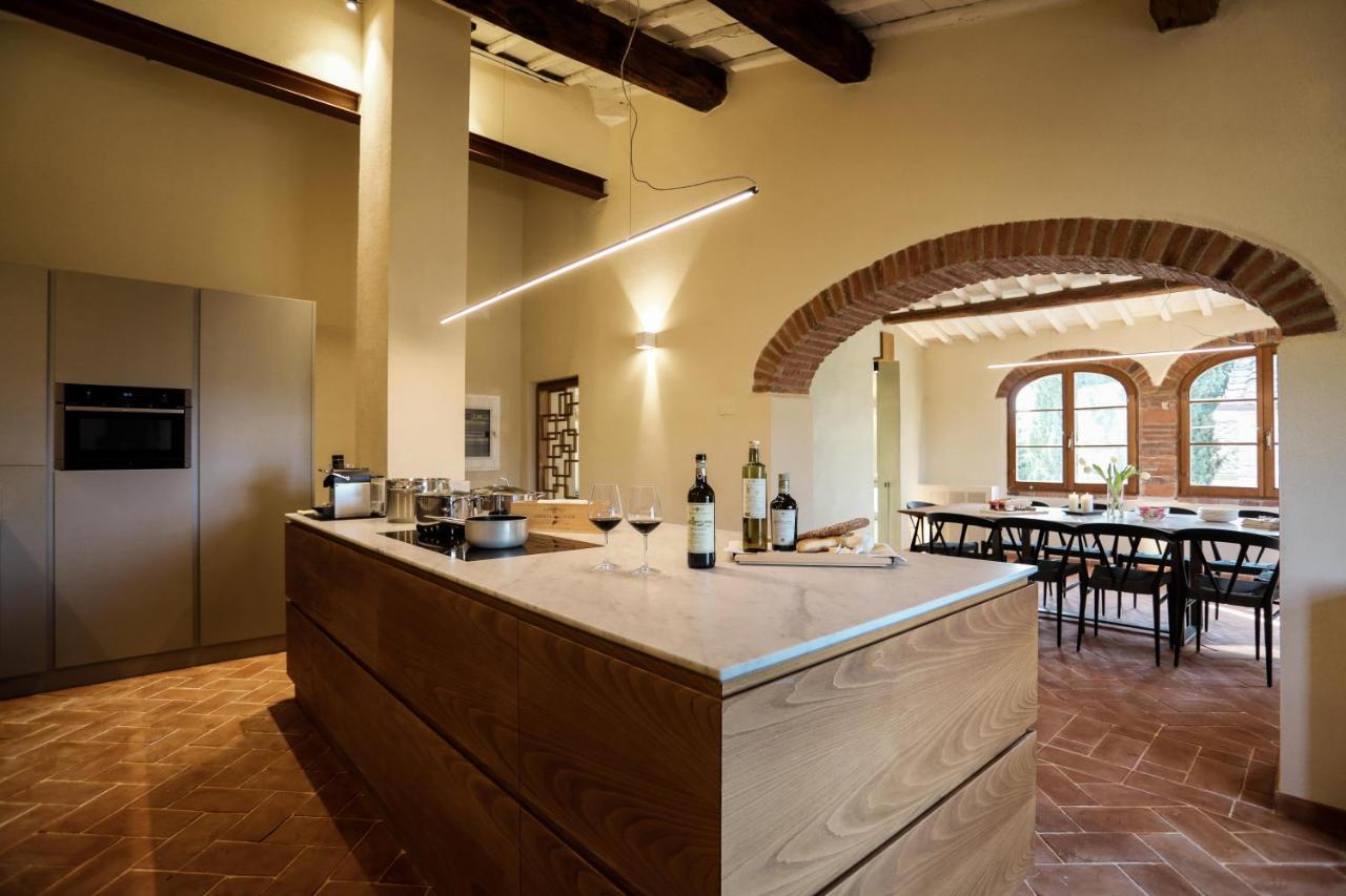Vila Castello La Leccia Castellina in Chianti Exteriér fotografie