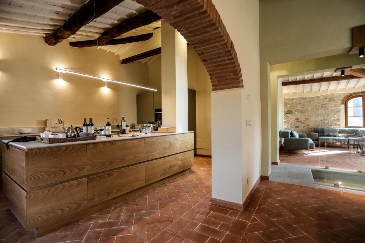Vila Castello La Leccia Castellina in Chianti Exteriér fotografie